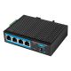 LogiLink NS204 Netzwerk-Switch, unmanaged Gigabit Ethernet (10/100/1000), Schwarz