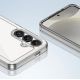 5. Outer Space Case für Samsung Galaxy S25 Edge Cover mit flexiblem Rahmen - Transparent