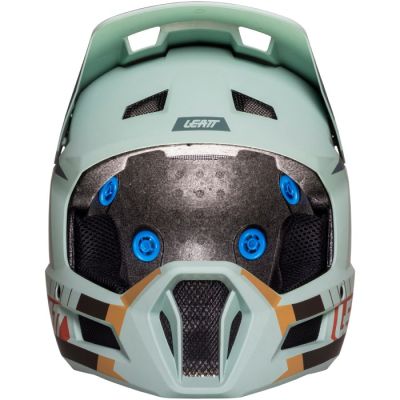 7. LEATT MTB Gravity 2.0 V25 Integralhelm, Größe L, mint