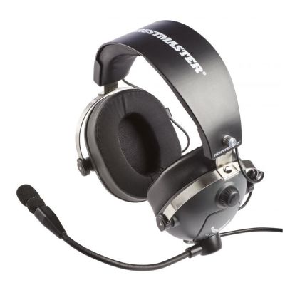 2. Thrustmaster T.Flight US Air Force Edition Kabelgebundenes Gaming-Headset mit Kopfbügel, Schwarz