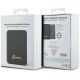 5. Guess MagSafe Metal Script Logo Induktions-Powerbank 5W 3000mAh - Schwarz