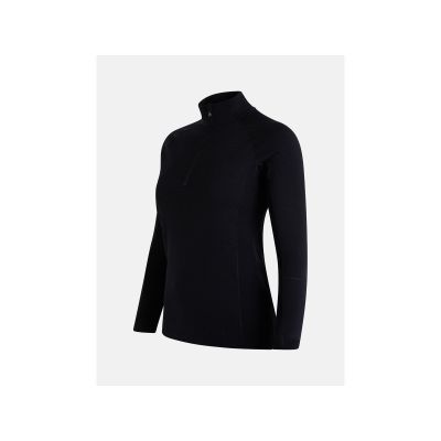 6. Peak Performance W Magic Half Zip Thermoshirt Schwarz