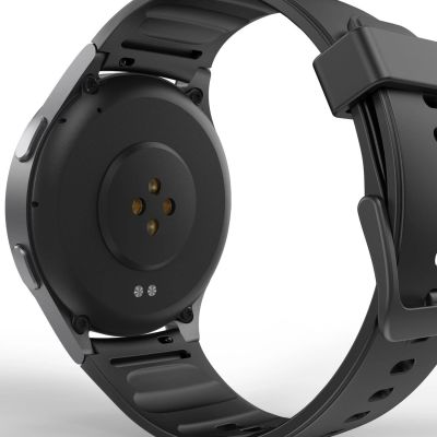 6. Hama 8900 GPS AMOLED Smartwatch 1,43 Zoll mit Silikonarmband - Schwarz