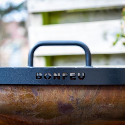 6. BONFEU-ABDECKUNG Ø80 FÜR GARTENFEUERSCHÜTTEL BONBOWL UND BONBIZA