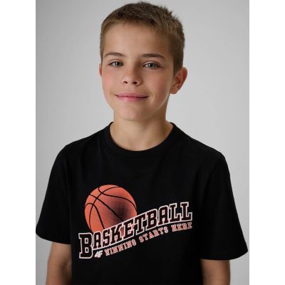 3. Normales bedrucktes Jungen-T-Shirt 4F 4FJRSS26TTSHM4278-20S