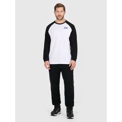 3. Oversize-Langarmshirt für Herren, Größe 4F 4FRAW25TLONM633-10S