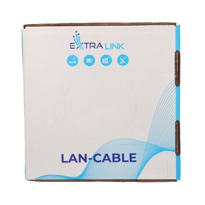 6. Extralink CAT6A UTP (U/UTP) verdrilltes 100-m-Netzwerkkabel für den Innenbereich