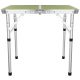 4. Klappbarer Campingtisch 60 x 45 x 25/56 cm, Grün
