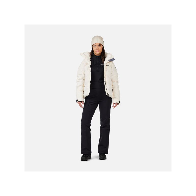 2. ROSSIGNOL W Ski Softshellhose Damen Skihose Schwarz