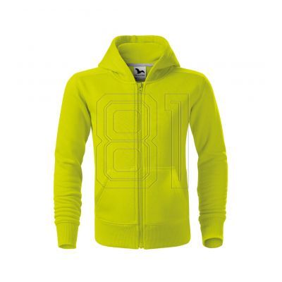 3. Malfini Trendy Zipper Jr Sweatshirt MLI-41262