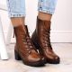 13. Potocki W WOL177B Plateau-Stiefeletten in Kamel