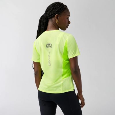 6. High Point Damen Kurzarm 2.0 Laufshirt Oliv