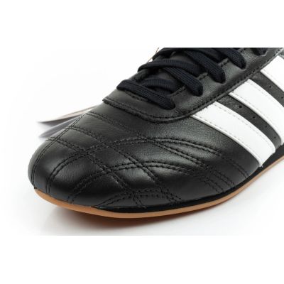 6. Adidas Damen-Sportschuhe Taekwondo Lace, schwarz, modisches Leder