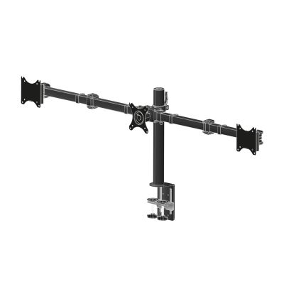 4. IIYAMA DS1003C-B1 Tischhalterung für 3 Monitore, geeignet für Bildschirme von 10 bis 27 Zoll