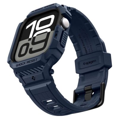 7. Spigen Rugged Armor Pro Armband für Apple Watch 42 mm – Marineblau