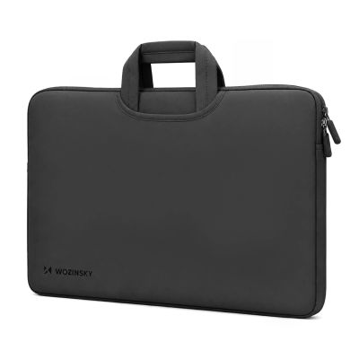 Wozinsky WNT-17B 17,3"-Laptoptasche mit ausziehbarem Neoprengriff – Schwarz