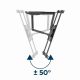3. GEMBIRD Verstellbare LCD-Wandhalterung 32"-75" VESA MAX 600 x 400 mm, bis zu 45 kg