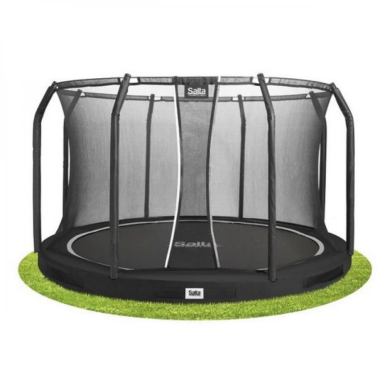 2. Premium Ground Combo Trampolin 366 cm Schwarz