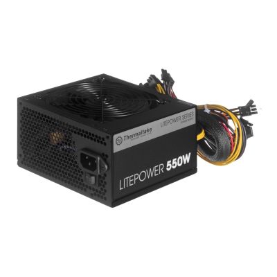 2. THERMALTAKE Netzteil LITEPOWER II SCHWARZ 550W (AKTIVE PFC, 2x PEG, 120MM) PS-LTP-0550NPCNEU-2