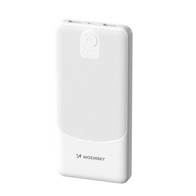 Powerbank Wozinsky Wpower WPBBK-3 10000 mAh 10W 2x USB-A 2A - weiß