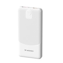 Powerbank Wozinsky Wpower WPBBK-3 10000 mAh 10W 2x USB-A 2A - weiß