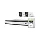ABUS PoE-Video-Set: 2 Mini-Röhrenkameras + NVR 4Ch.TVVR36402D
