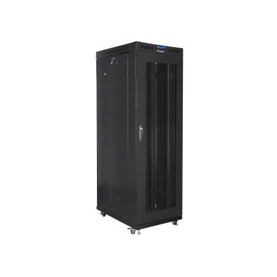 2. Lanberg FF01-8227-23BL 27U freistehendes Rack Schwarz