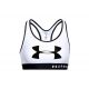 Under Armor Mid Keyhole Graphic Bra W 1344333-100