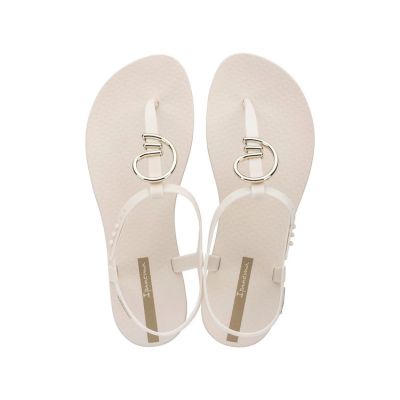 Ipanema Sandal Class Damen Flip-Flop-Sandalen beige mit gold