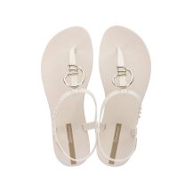 Ipanema Sandal Class Damen Flip-Flop-Sandalen beige mit gold