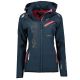 Geographical Norway Reine Damen Sportjacke S-2XL LADY 068 Navy Blau (WW4714F/GN/Navy / Flashy Pink)