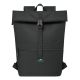 18. Rivacase Gremio City Rucksack, Schwarz, Polyester, Recyceltes Polyethylenterephthalat (rPET)