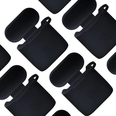 12. 3mk Silikon-AirPods-Hülle für Apple AirPods 2 – Schwarz