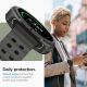 10. Spigen Liquid Air Case für Samsung Galaxy Watch 8 Classic 46 mm – Schwarz