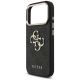 6. Guess 4G Big 4G Classic Logo Hülle für iPhone 17 Pro / 18 Pro – Schwarz und Gold