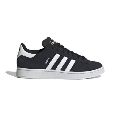 Adidas Originals Campus 2 Wildleder-Sneaker für Damen, Schwarz/Weiß - ID9844