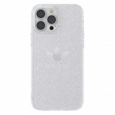 7. Adidas OR Protective Clear Case Glitter für iPhone 13 Pro Max - Transparent Silber