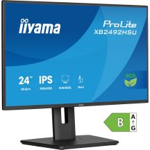 iiyama ProLite 24-Zoll Full HD IPS-Panel mit schmalen Rändern, Energieeffizienzklasse B, höhenverstellbar