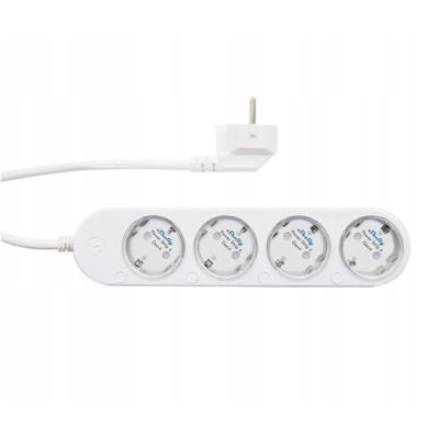 2. Shelly Power Strip 4 Gen4 Weiße Smart-Steckdosenleiste
