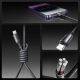 11. Joyroom S-A50 Unlimited Series 3A USB-A – Lightning Kabel mit magnetischem Organizer 1,2 m – Grau