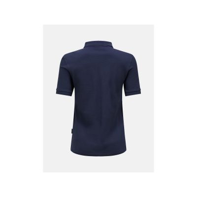 2. PEAK PERFORMANCE Damen-Poloshirt aus klassischer Baumwolle, marineblau