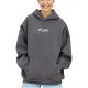 Yourturn Unisex Kapuzenpullover Grau PO1950124C