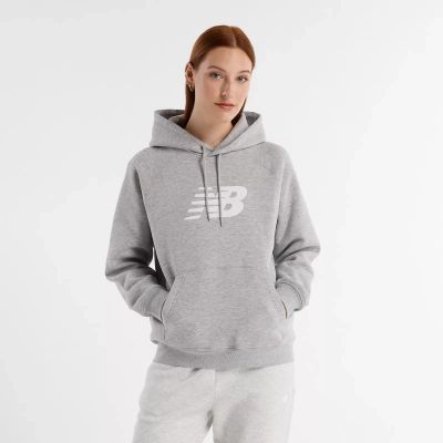 5. New Balance Sport Fleece Logo Hoodie W WT43524AG