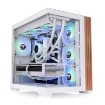 Thermaltake View 380 WS Midi-Tower ARGB-Gehäuse Schneeweiß (Einzelhandel)