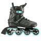 3. NILS Extreme NA14217 Rollschuhe schwarz und mint Größe 45