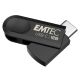 2. Emtec C280 USB-Stick 128 GB USB Typ-C 3.2 Gen 1 (3.1 Gen 1) Schwarz