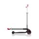 13. Globber Master Prime 3-Rad-Scooter / Schwarz - New Red 664-102