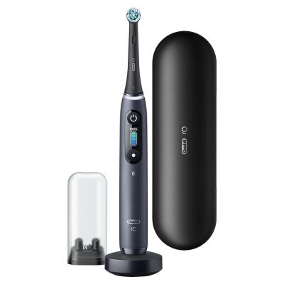 8. Braun Oral-B iO8 BLACK Elektrische Zahnbürste