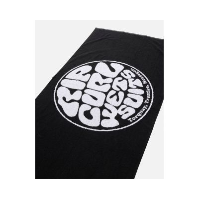 2. Schwarzes Strandtuch mit RIP CURL Logo