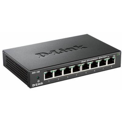 D-Link DES-108 Schwarz